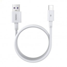 Cable USB-C Remax Marlik, 5A, 1m (white)
