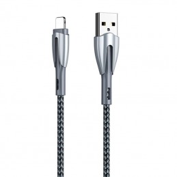 Cable USB Lightning Remax Armor, 1m, 3.0A (black)
