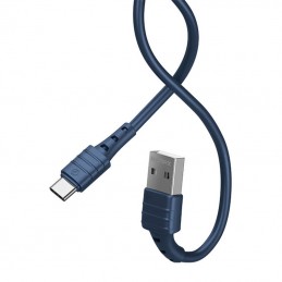 Cable USB-C Remax Zeron, 1m, 2.4A (blue)