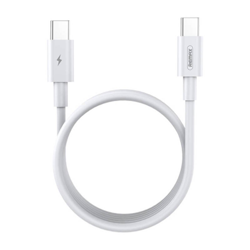 Cable USB-C do USB-C Remax Marlik, 2m, 100W (white)