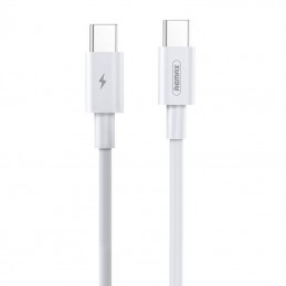 Cable USB-C do USB-C Remax Marlik, 2m, 100W (white)