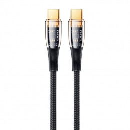 Cable USB-C USB-C Remax Explore, RC-C062, 1,2m, 100W, (black)