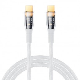 Cable USB-C USB-C Remax Explore, RC-C062, 1,2m, 100W, (white)