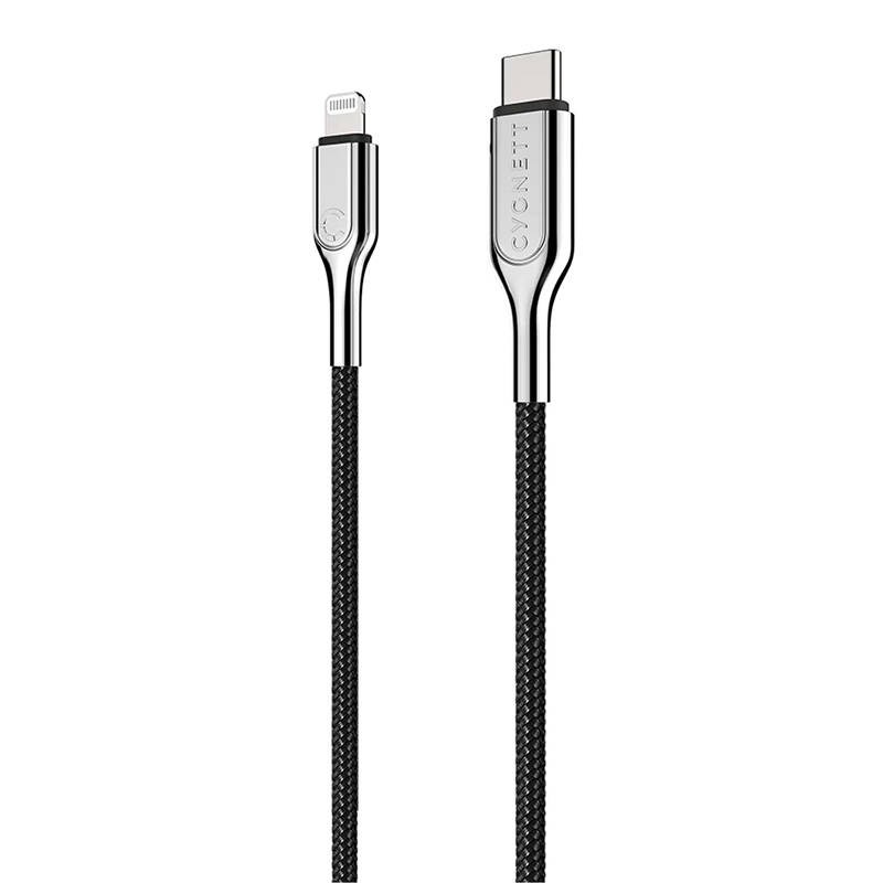 Cable USB-C to Lightning Cygnett Armoured 12W 1m (black)