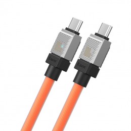 Cable USB-C do USB-C Baseus CoolPlay 100W 1m (orange)