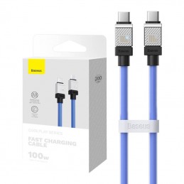 Cable USB-C do USB-C Baseus CoolPlay 100W 2m (blue)