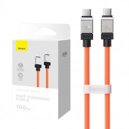Cable USB-C do USB-C Baseus CoolPlay 100W 2m (orange)