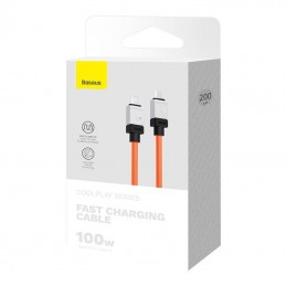 Cable USB-C do USB-C Baseus CoolPlay 100W 2m (orange)