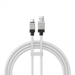 Cable USB do USB-C Baseus CoolPlay 100W 1m (white)