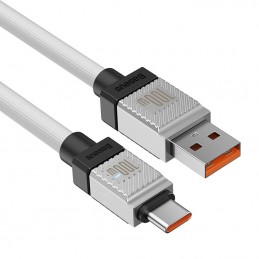 Cable USB do USB-C Baseus CoolPlay 100W 1m (white)