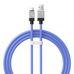 Cable USB do USB-C Baseus CoolPlay 100W 1m (blue)