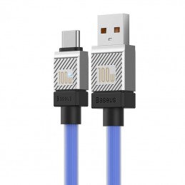 Cable USB do USB-C Baseus CoolPlay 100W 1m (blue)