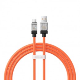 Cable USB do USB-C Baseus CoolPlay 100W 1m (orange)