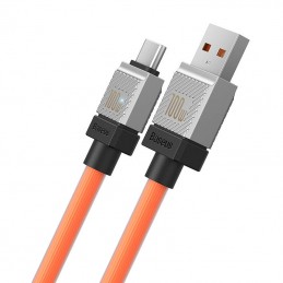 Cable USB do USB-C Baseus CoolPlay 100W 1m (orange)