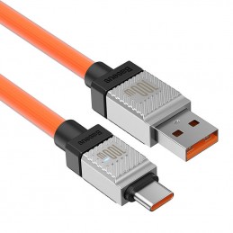 Cable USB do USB-C Baseus CoolPlay 100W 1m (orange)