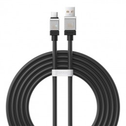 Cable USB do USB-C Baseus CoolPlay 100W 2m (black)