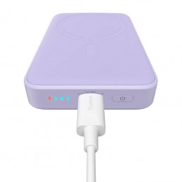 Powerbank Baseus Magnetic Mini 10000mAh 20W MagSafe (purple)