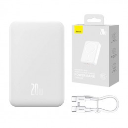 Powerbank Baseus Magnetic Mini 20000mAh 20W MagSafe (white)