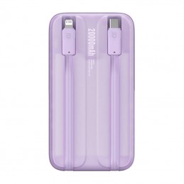 Powerbank Baseus Comet 20000mAh, USB do USB-C, 22.5W (purple)