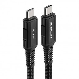 Cable USB-C to USB-C Acefast C4-03, 100W, 2m (black)