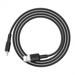 Cable USB to Lightining Acefast C2-02, MFi, 2.4A, 1.2m (black)
