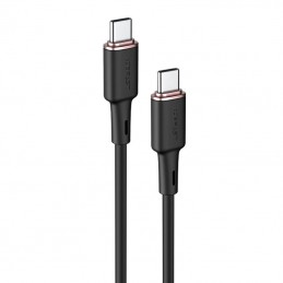 Cable USB-C to USB-C Acefast C2-03 1.2m (black)