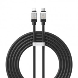 Fast Charging cable Baseus USB-C to Coolplay Series 2m, 20W (black)