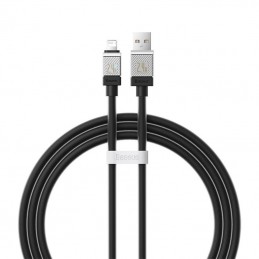 Fast Charging cable Baseus USB-A to Lightning Coolplay Series 1m, 2.4 (black)