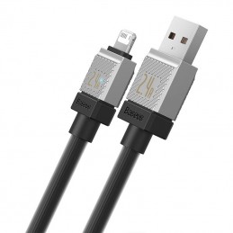 Fast Charging cable Baseus USB-A to Lightning Coolplay Series 1m, 2.4 (black)