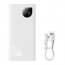 Fast Charge Power Bank Baseus Adaman2 10000mAh 30W White