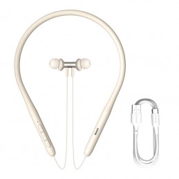 Wireless Earphones Baseus  Bowie P1x In-ear Neckband Creamy-white