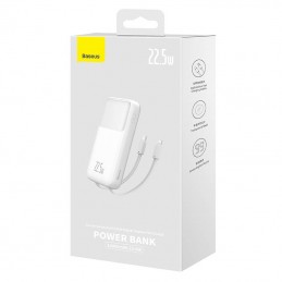 Powerbank Baseus Comet 10000mAh, 22.5W (white)