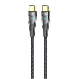 Cable USB-C to USB Budi 217TT, 65W, 1.5m (black)