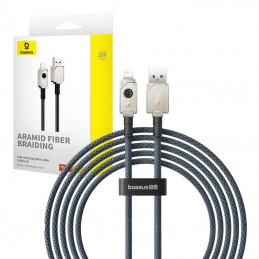 Fast Charging Cable Baseus USB to IP, 2.4A 2M (White)