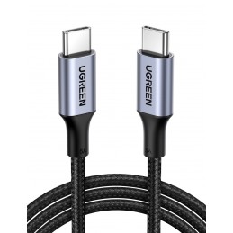 Type C to Type C Cable UGREEN US316, 100W, 1m (black)