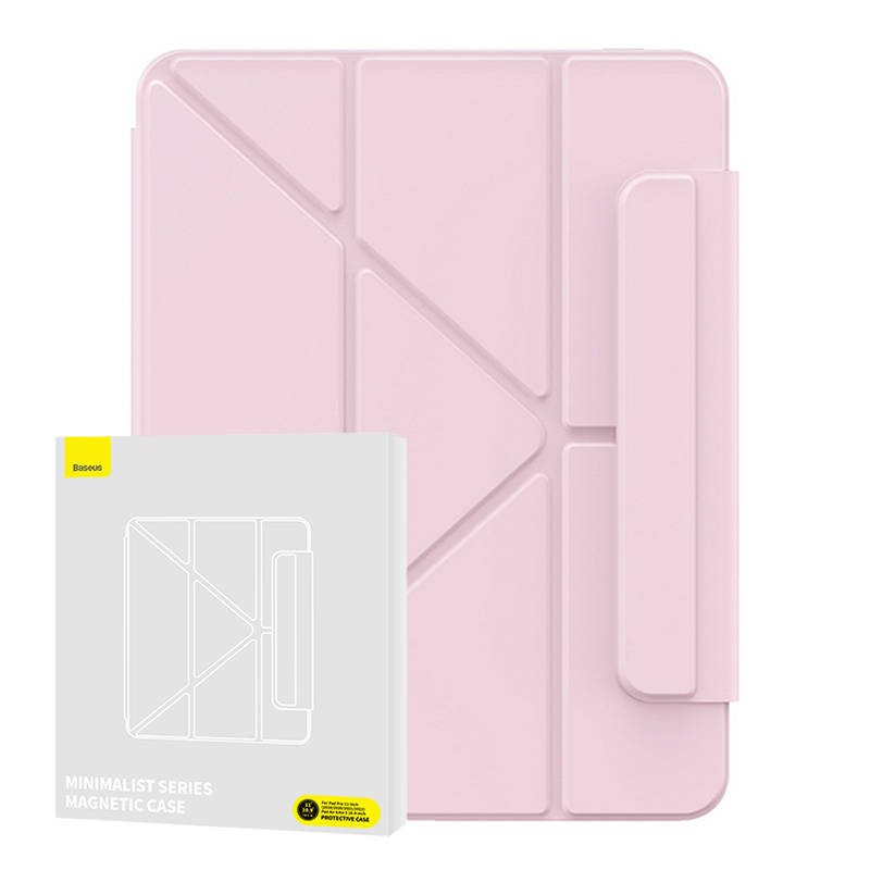 Magnetic Case Baseus Minimalist for Pad Air4/Air5 10.9″/Pad Pro 11″ (baby pink)