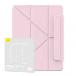 Magnetic Case Baseus Minimalist for Pad Pro 12.9″ (2018/2020/2021) (baby pink)