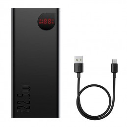 Fast Charge Power Bank Baseus Adaman, 40000mAh 22,5W (Black)