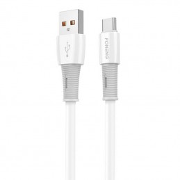 Foneng Cable USB to USB-C, x86 3A, 1.2m (white)