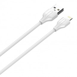 USB to Lightning cable LDNIO LS541, 2.1A, 1m (white)