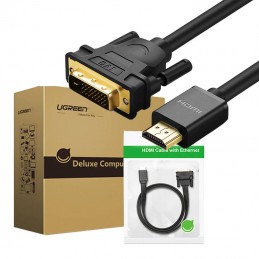 Cable HDMI to DVI UGREEN 11150, 1,5m (black)