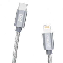 USB-C to Lightning cable Dudao L5Pro PD 45W, 1m (gray)