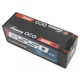 Akumulator Gens Ace 6550mAh 14.8V High Voltage 120C 4S1P HardCase