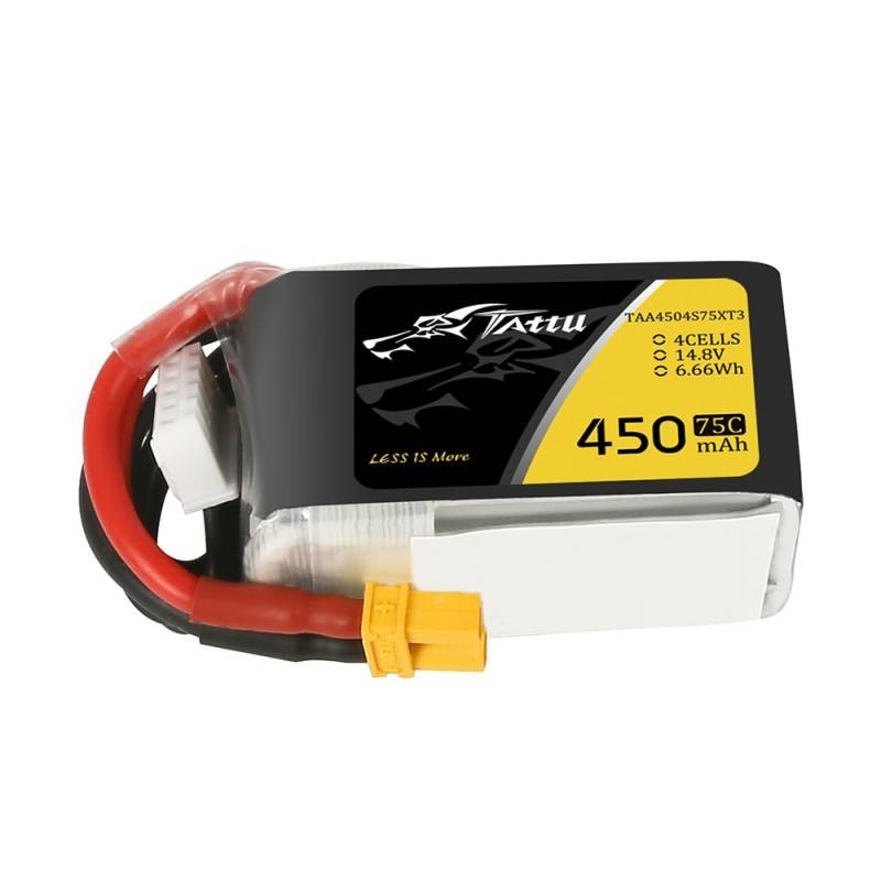 Tattu 450mAh 14.8V 75C 4S1P battery