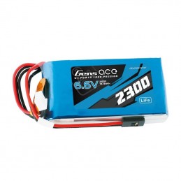 Gens Ace 2300mAh 6.6V 2S1P Li-Fe battery