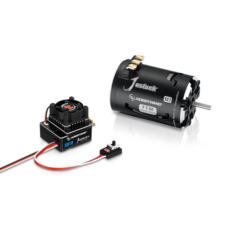 Leopard 1/10 Combo, 60A V2 ESC with 3300KV 12T Brushless Motor, Includes  Program Card