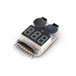 Digital voltage meter 2-8S Lipo alarm