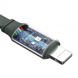 Cable USB Mcdodo CA-7252 3in1 retractable 1,2m green