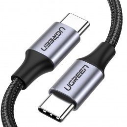 UGREEN US261 USB-C to USB-C, 60W, 2m (black)