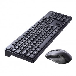 Ergonomic Mouse and Wireless Keyboard Combo UGREEN MK006 (Black)